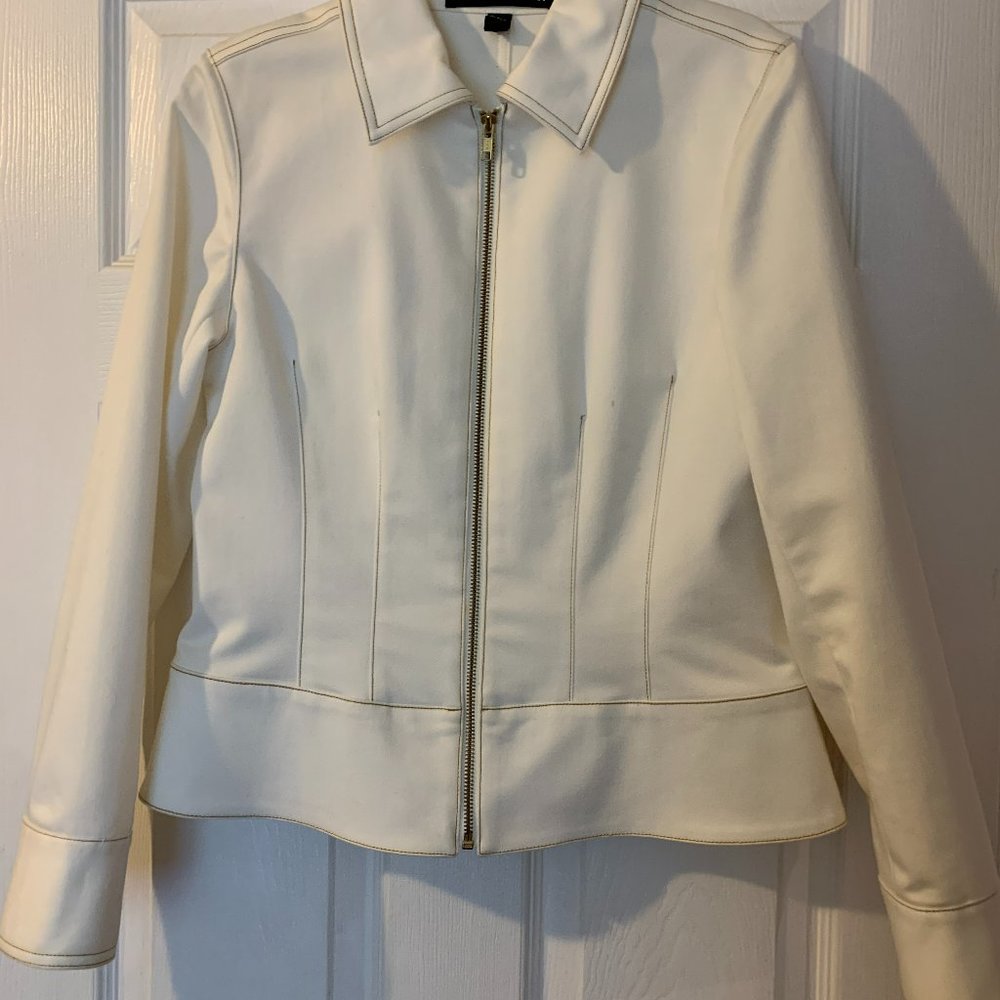 Ellen Tracy White Jacket